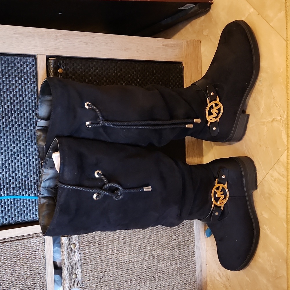 Michael Kors fur lined knee boots